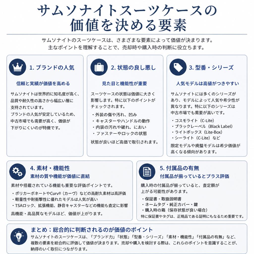 スーツケースの価値とは？