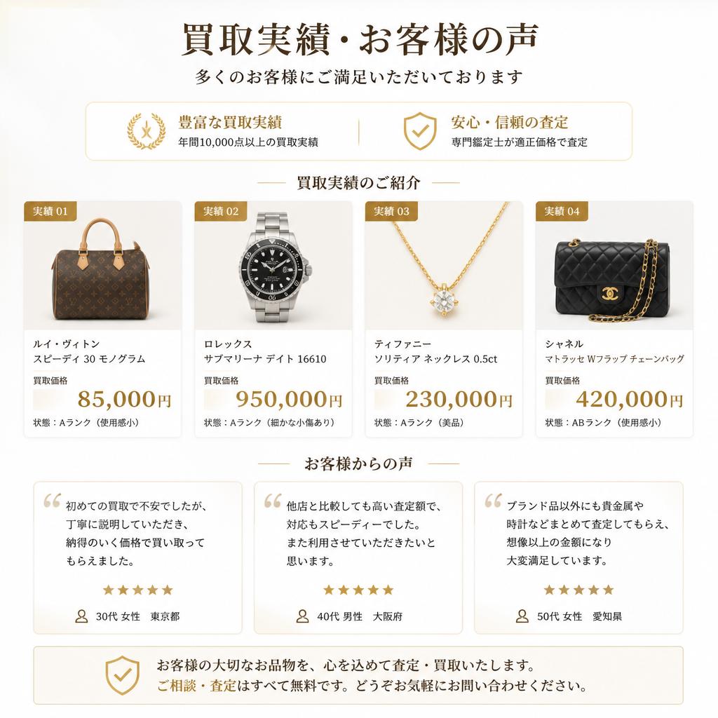 実績とお客様の声