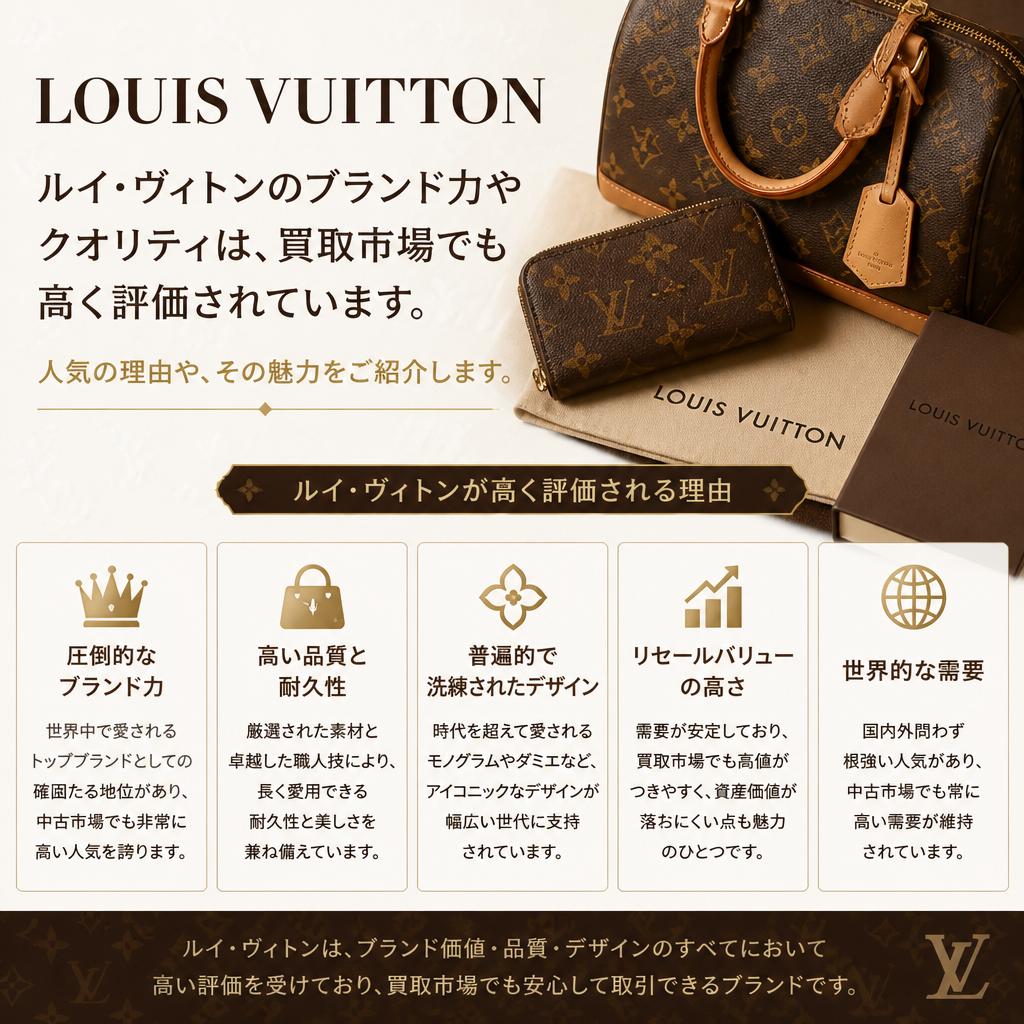 なぜルイ・ヴィトンを選ぶべきか？