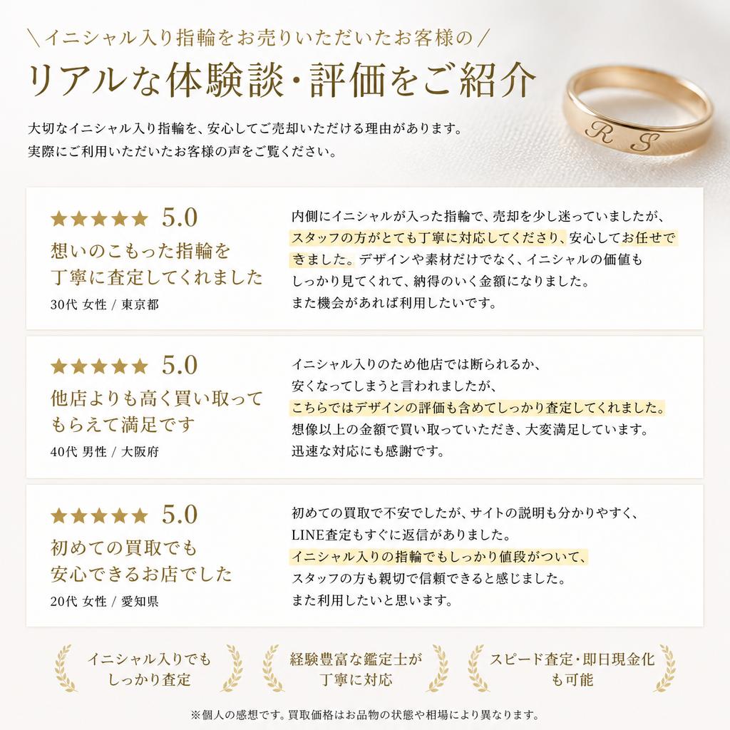 お客様の体験談