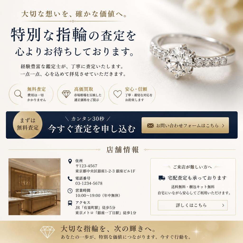 今すぐ無料査定を！