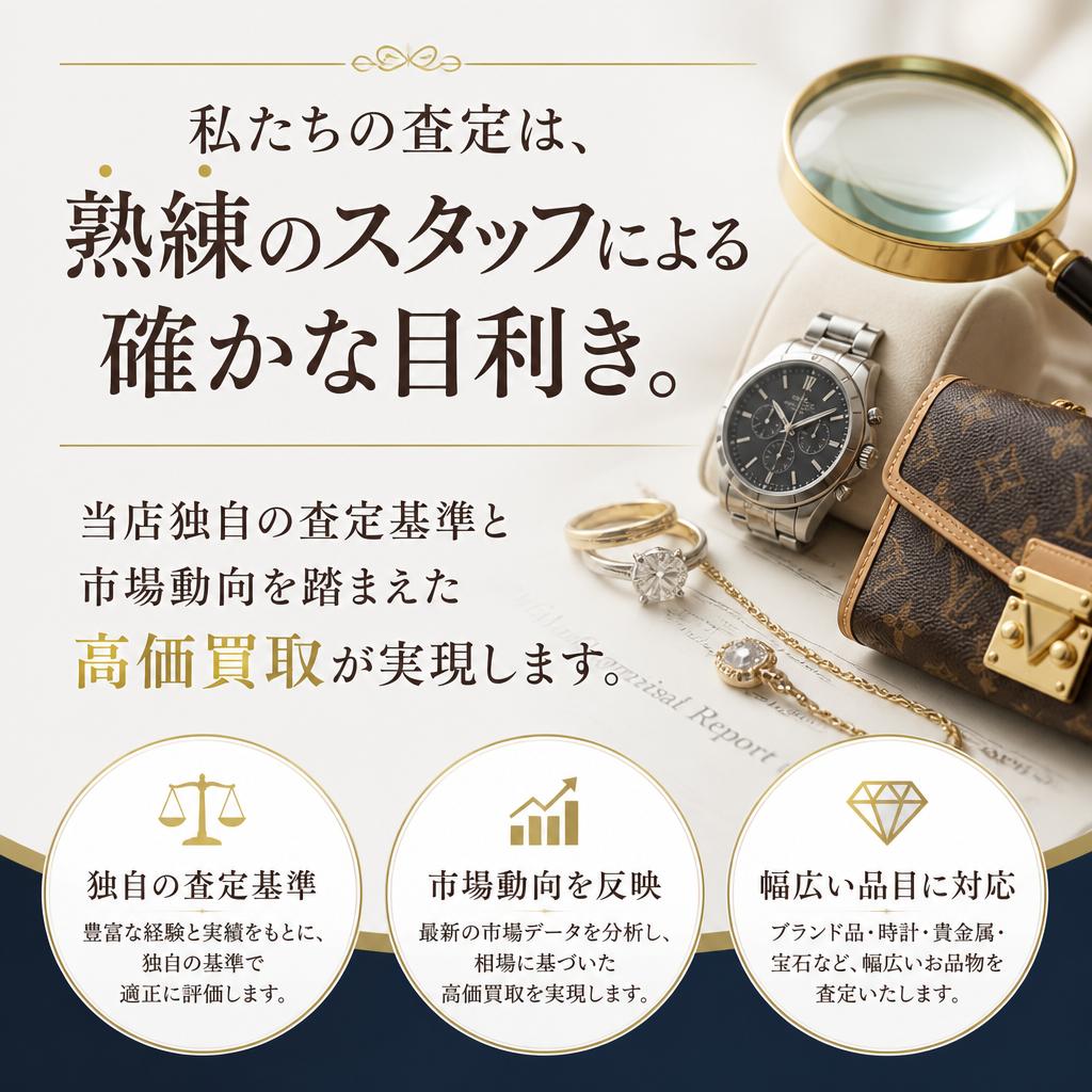 高価買取の理由とは？