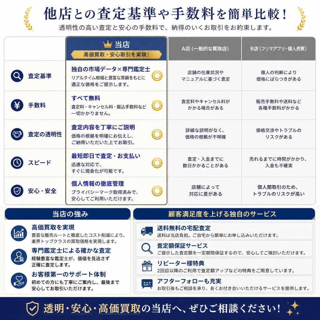 他店との違い