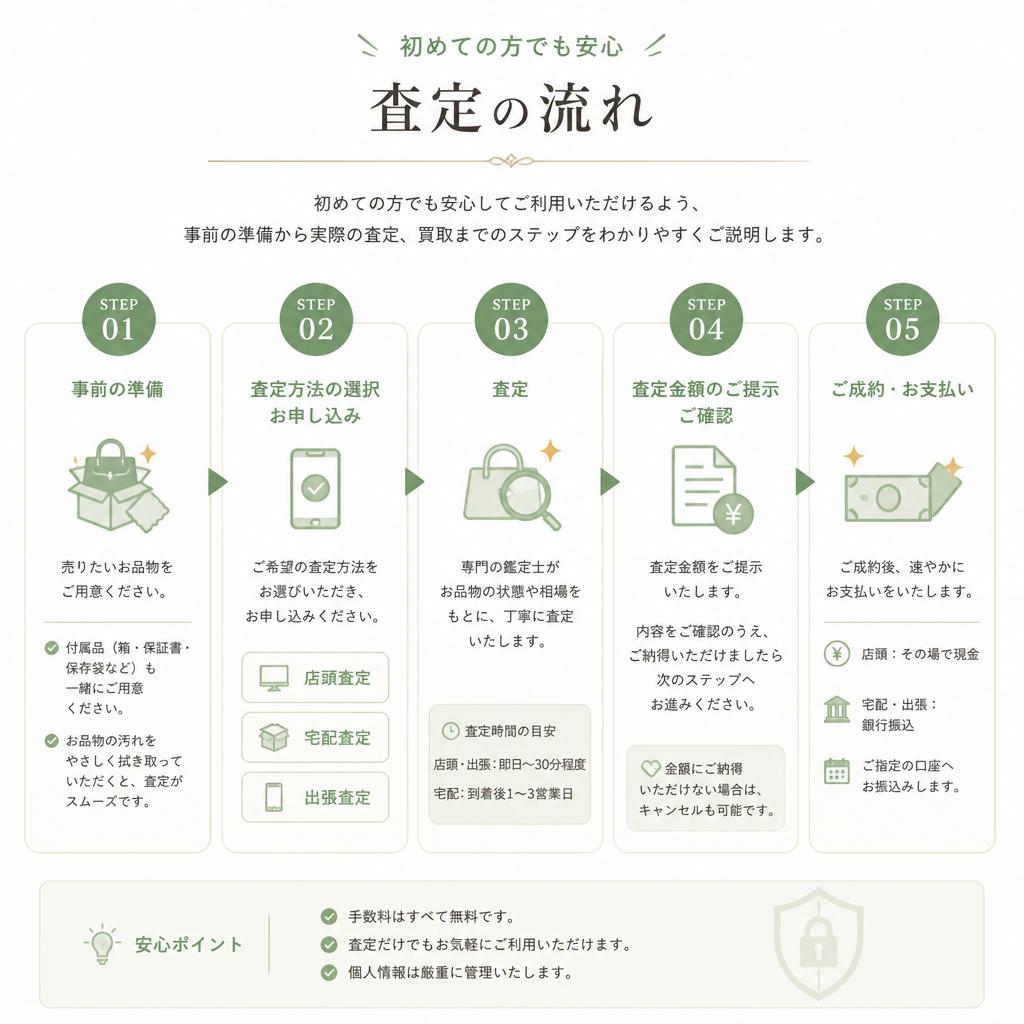 査定の流れ