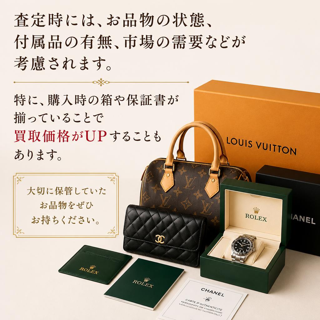 買取価格を決定する要因
