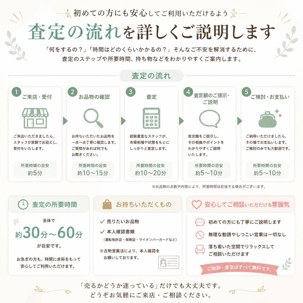 4. 相談・査定の流れ