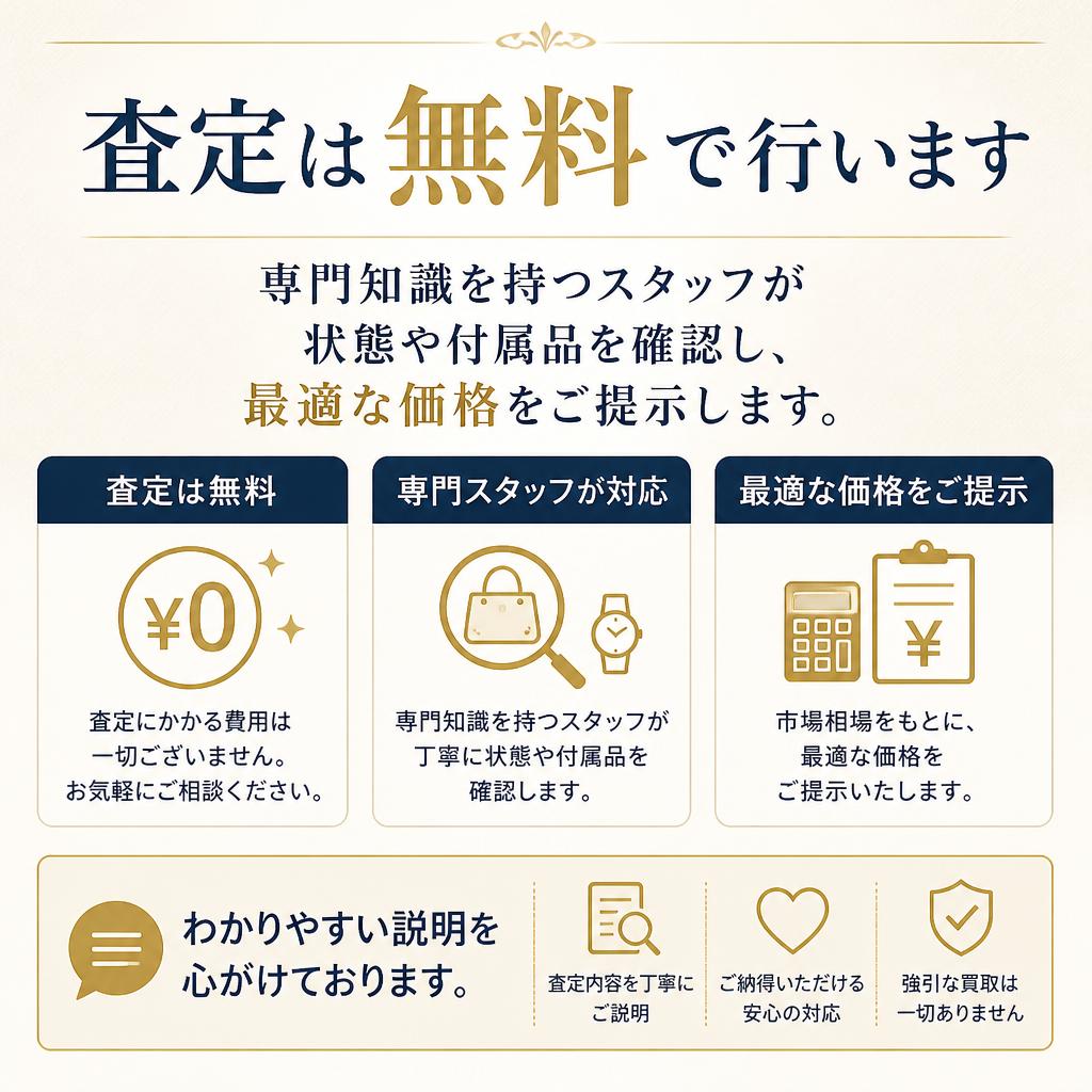 2. ブランド時計の査定プロセス