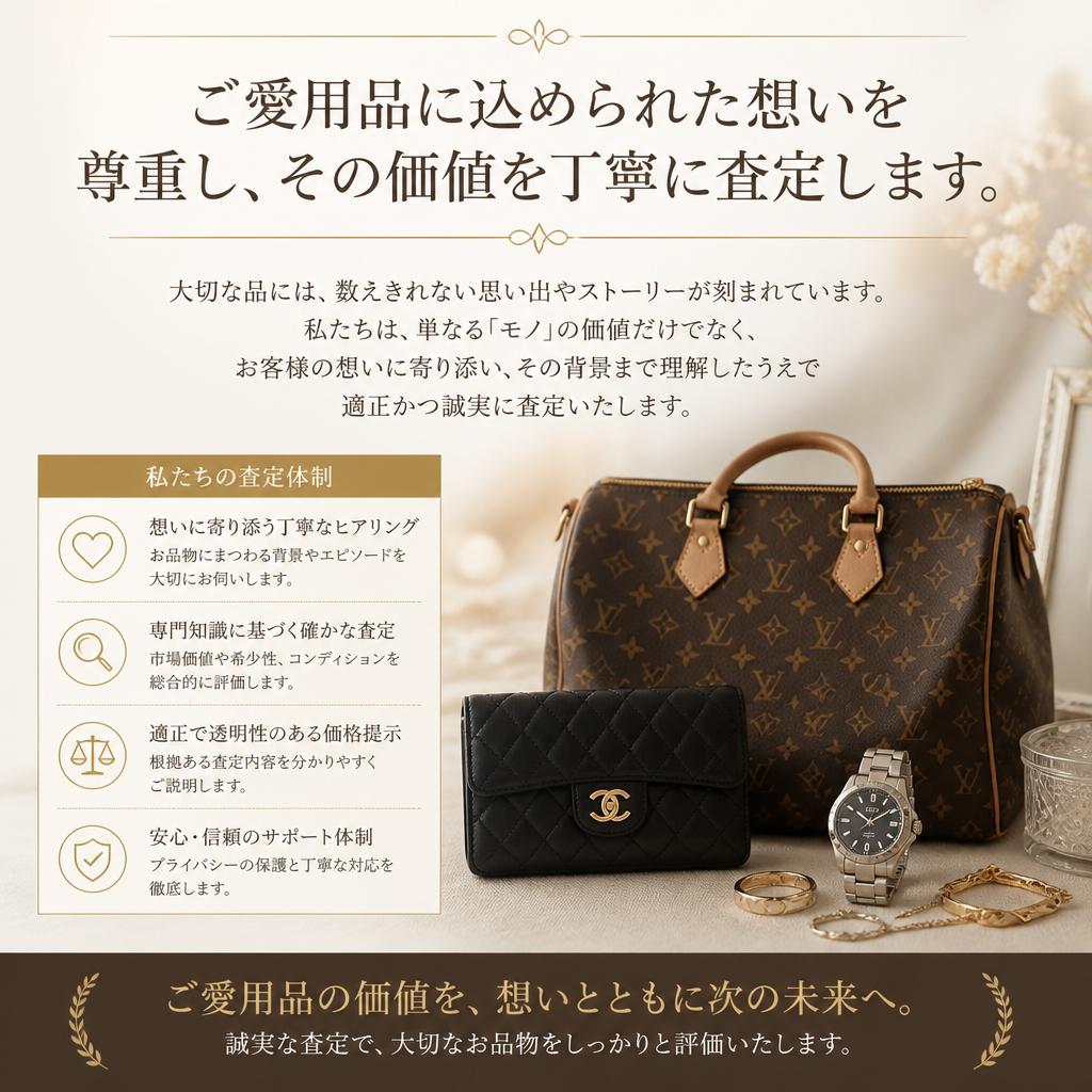 ご愛用品の大切さ