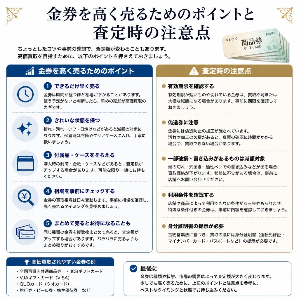 買取のポイント