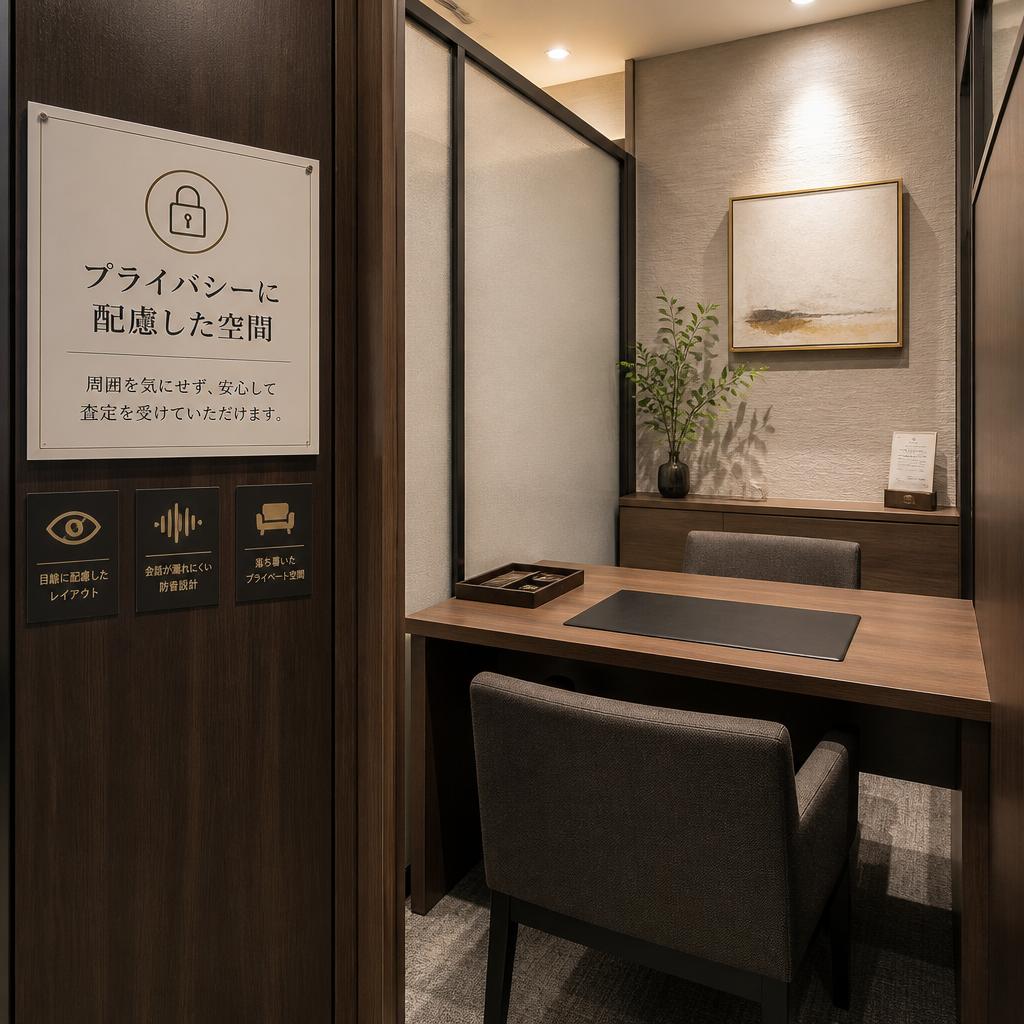 5. プライバシーに配慮した査定環境