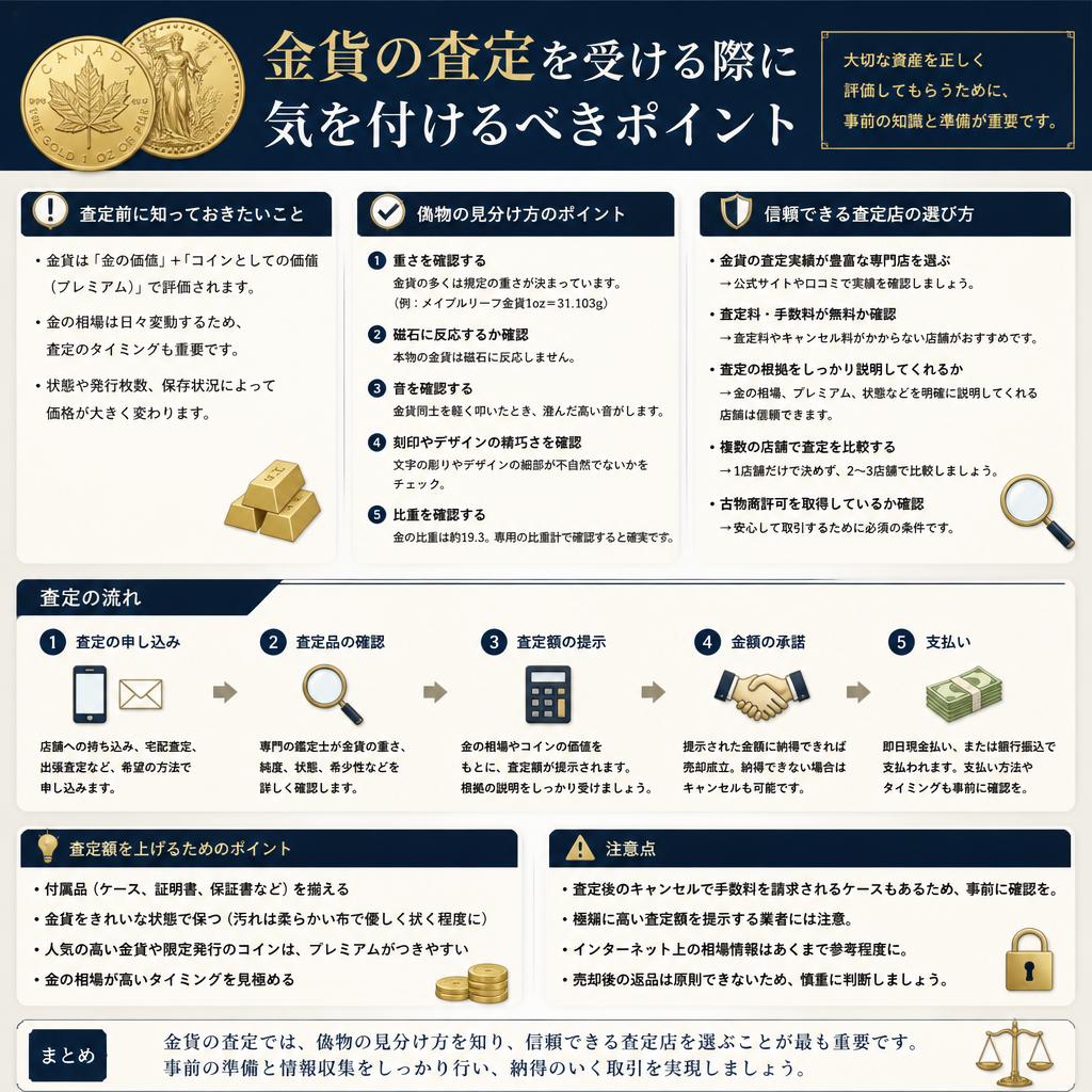 査定における注意点