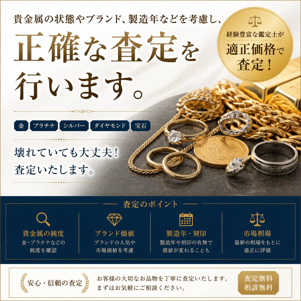 お品物の状態や特徴を丁寧に確認
