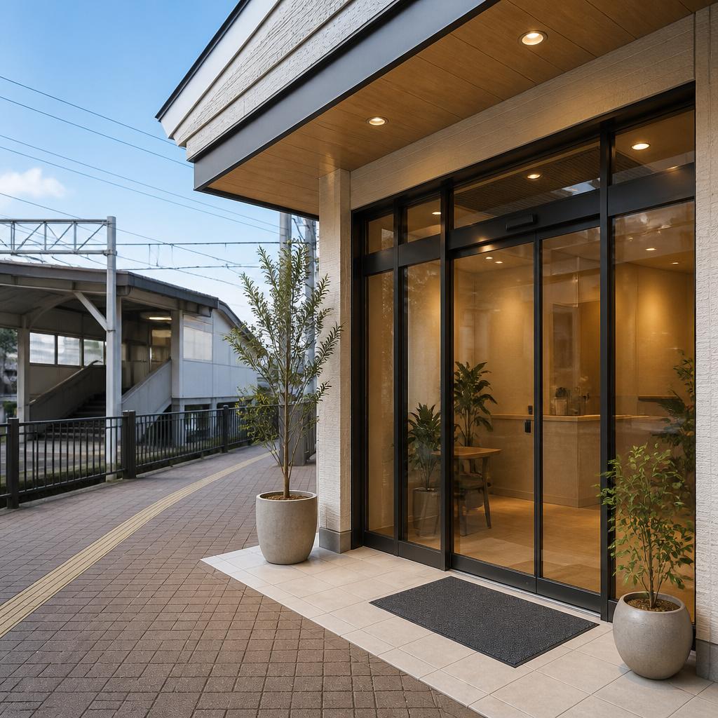 駅前の便利な立地
