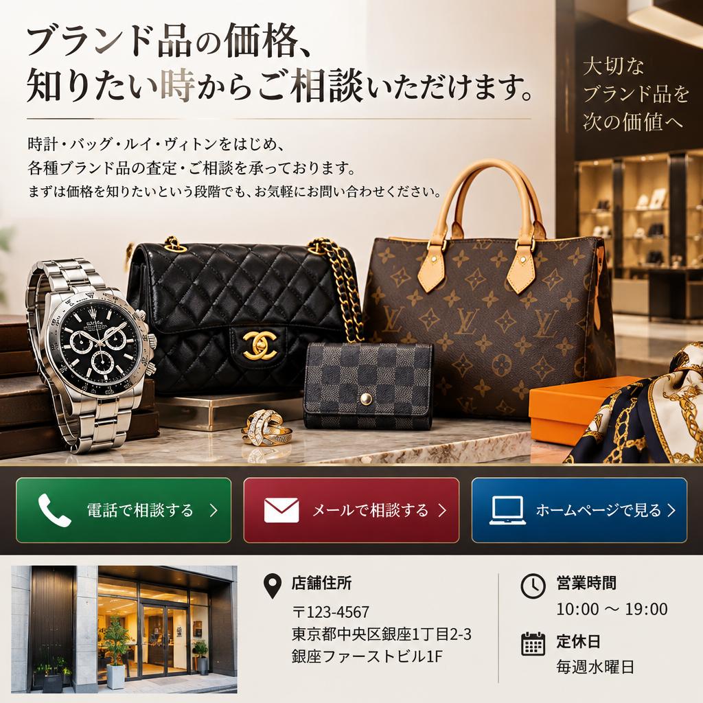 売るか迷っている今こそ、まずは無料査定へ